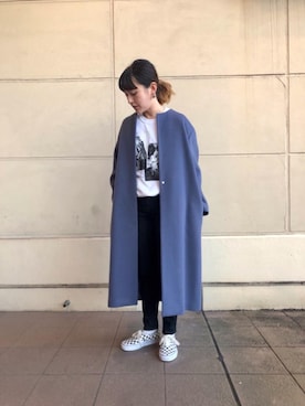 KATAさん（レディース・159cm）の秋コーディネート