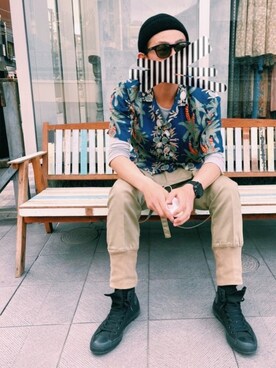 アロハシャツ のメンズ人気ファッションコーディネート Wear