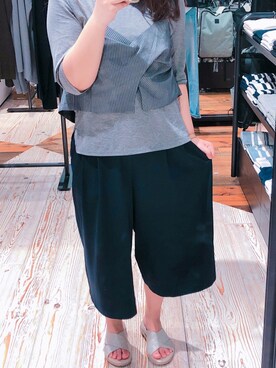 「Daniel Wellington（ダニエルウェリントン）の販売終了クラシックペティット アッシュフィールド32mm（アナログ腕時計）」を使った、TAMAMI さん（レディース・153cm）の春コーディネート