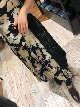 「Ungrid（アングリッド）のアイテム（シューズ）」を使った、TAMAMI さん（レディース・153cm）の秋コーディネート