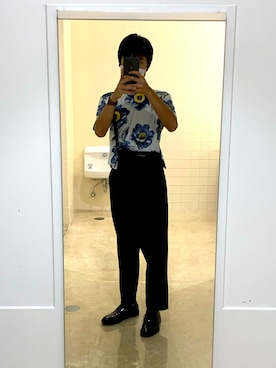 「Yohji Yamamoto（ヨウジヤマモト）のアイテム（その他小物）」を使った、NoVA（ノヴァ）さん（メンズ・177cm）の夏コーディネート