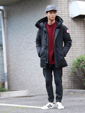 KURE.さん(メンズ・174cm)の冬コーディネート