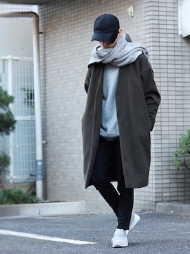 KURE.さん（メンズ・174cm）の冬コーディネート