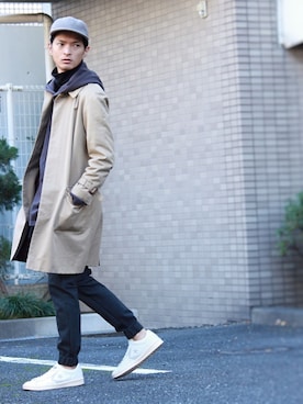 KURE.さん（メンズ・174cm）の冬コーディネート