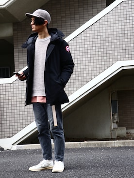 KURE.さん（メンズ・174cm）の冬コーディネート