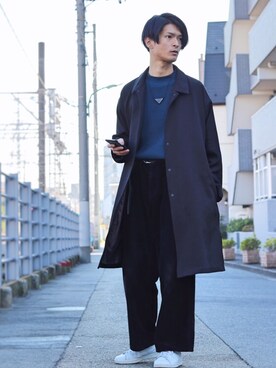 KURE.さん（メンズ・174cm）の冬コーディネート