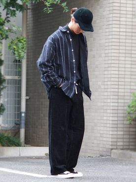 「At.COULEUR（アーテクルール）のアイテム」を使った、KURE.さん（メンズ・174cm）の秋コーディネート