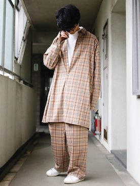 KURE.さん（メンズ・174cm）の秋コーディネート