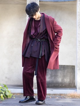 KURE.さん（メンズ・174cm）の冬コーディネート