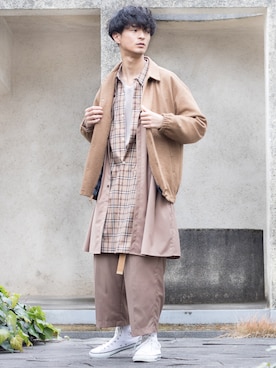 KURE.さん(メンズ・174cm)の冬コーディネート