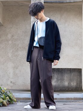 「CAMO（カモ）のアイテム」を使った、KURE.さん（メンズ・174cm）の冬コーディネート