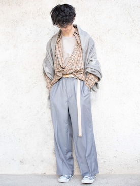 KURE.さん（メンズ・174cm）の冬コーディネート