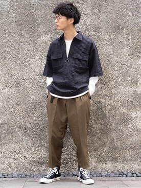 KURE.さん（メンズ・174cm）の春コーディネート