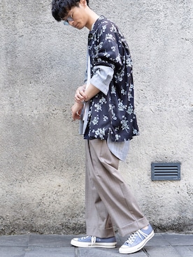 KURE.さん(メンズ・174cm)の春コーディネート