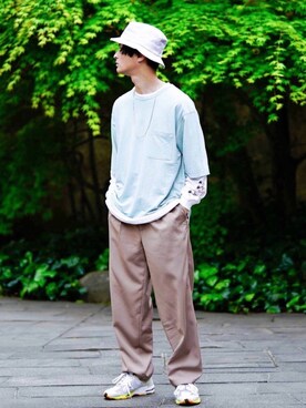 KURE.さん(メンズ・174cm)の春コーディネート