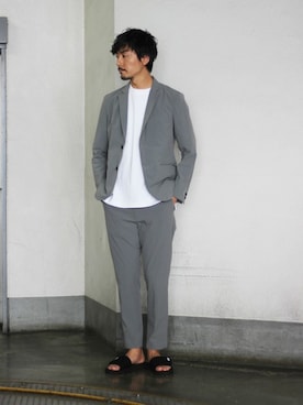 Sasaさん（メンズ・178cm）の春コーディネート