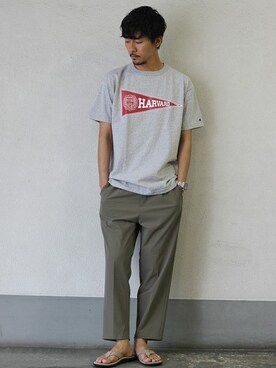 Sasaさん（メンズ・178cm）の夏コーディネート