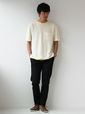 「DANASSA（ダナッサ）のアイテム」を使った、Sasaさん（メンズ・178cm）の夏コーディネート