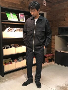 「Journal Standard TRISECT（トライセクト）のアイテム（トップス）」を使った、Sasaさん（メンズ・178cm）の夏コーディネート