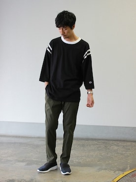 Sasaさん（メンズ・178cm）の夏コーディネート