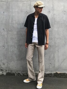 taxinさん（メンズ・188cm）の夏コーディネート