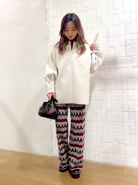 「JEANASIS（ジーナシス）のアイテム（ブーツ）」を使った、MiHOさん（レディース・150cm）の秋コーディネート