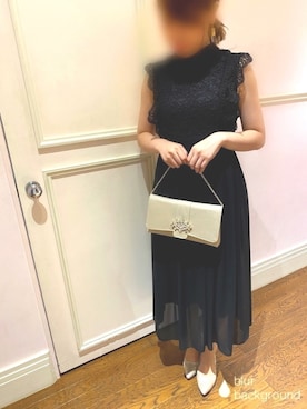 「Forby OF FEMMEのアイテム（ドレス、ブラック系）」を使った、フォービー大宮マルイ店3階さん（レディース）の夏コーディネート