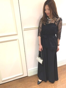 「Forby OF FEMMEのアイテム（トップス、ブラック系）」を使った、フォービー大宮マルイ店3階さん（レディース）の冬コーディネート