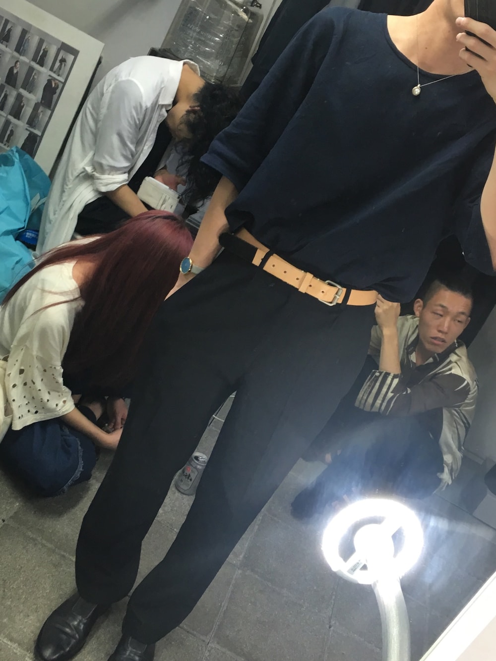 「Blanc YM、dulcamara、Y's、SOIHM、ELCAMI、outfit、ootd」｜「Kujakuのアイテム（おもちゃ、ゴールド系）」を使った、やおさん（メンズ・173cm）の夏コーディネートの1枚目の写真