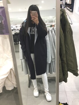 「Taichung」｜「アイテム（ダッフルコート）」を使った、DebbyChenさん（レディース・162cm）の夏コーディネート