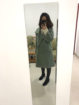 「PAN（パン）のアイテム」を使った、鳳鳳就是鳳鳳さん（レディース・165cm）の冬コーディネート