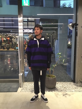 Kouta Horiuchiさん（メンズ・172cm）の春コーディネート