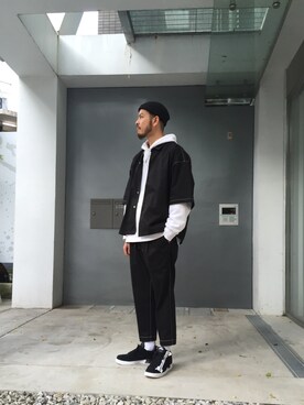 Kouta Horiuchiさん(メンズ・172cm)の春コーディネート