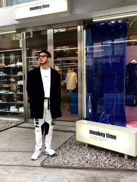 Kouta Horiuchiさん（メンズ・172cm）の冬コーディネート