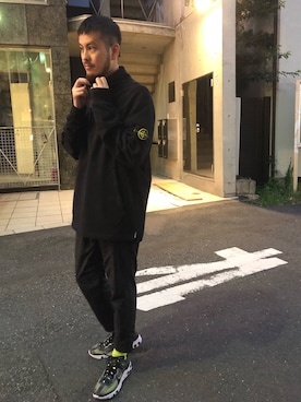 Kouta Horiuchi｜STONE ISLANDのスウェットを使ったコーディネート - WEAR