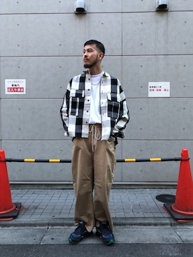 Kouta Horiuchiさん（メンズ・172cm）の夏コーディネート