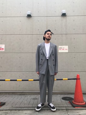 Kouta Horiuchiさん（メンズ・172cm）の夏コーディネート