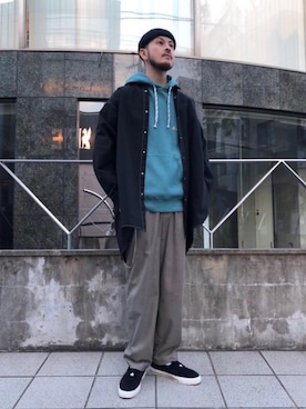 Kouta Horiuchiさん(メンズ・172cm)の冬コーディネート
