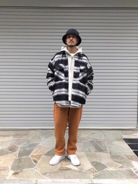 Kouta Horiuchiさん（メンズ・172cm）の秋コーディネート