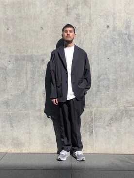 「ATHA（アタ）のアイテム」を使った、Kouta Horiuchiさん（メンズ・172cm）の春コーディネート