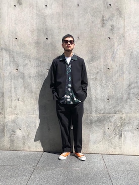 Kouta Horiuchiさん（メンズ・172cm）の春コーディネート