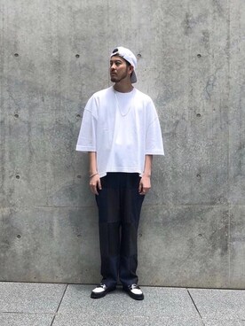Kouta Horiuchiさん（メンズ・172cm）の夏コーディネート