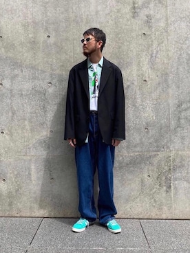 Kouta Horiuchiさん（メンズ・172cm）の秋コーディネート