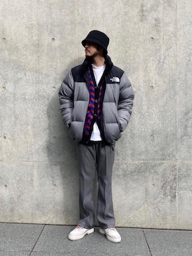 「FUTUR（フューチャー）のアイテム」を使った、Kouta Horiuchiさん（メンズ・172cm）の冬コーディネート