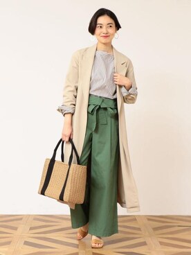 山田（yamada）さん（レディース・151cm）の春コーディネート