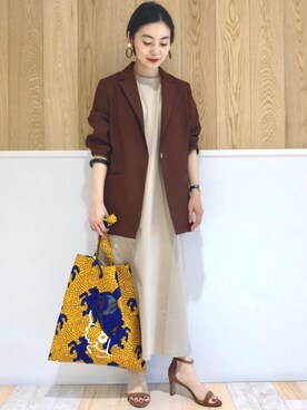 山田(yamada)さん(レディース・151cm)の春コーディネート