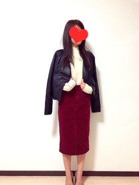 A_chanさんの「N.Vogue(エヌヴォーグ)バルーン袖ニット」を使ったコーディネート