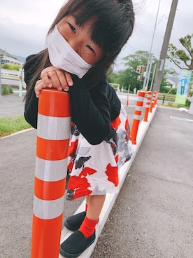 「ROLLERS（ローラーズ）のアイテム」を使った、y32さん（キッズ・110cm）の春コーディネート