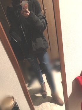 「激安コーデ」｜「アイテム（ジャケット/アウター）」を使った、kasumiikonicさん（レディース・166cm）の冬コーディネート