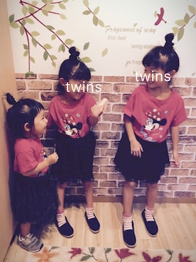 R i iさん（キッズ・90cm）の秋コーディネート